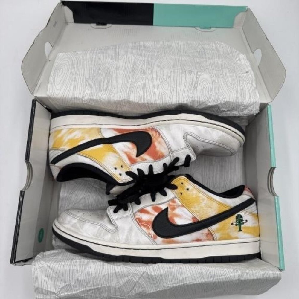 Nike SB Low Dunks " Tie Dye Rayguns" Shoes Size 13